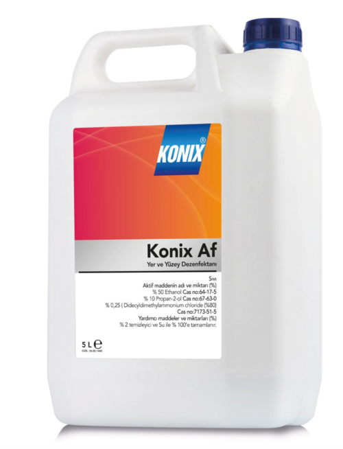 Konix AF Kullanıma Hazır Alkol Bazlı Yer Yüzey Dezenfektanı